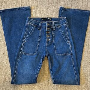 Veronica Beard Indigo Flare Jeans